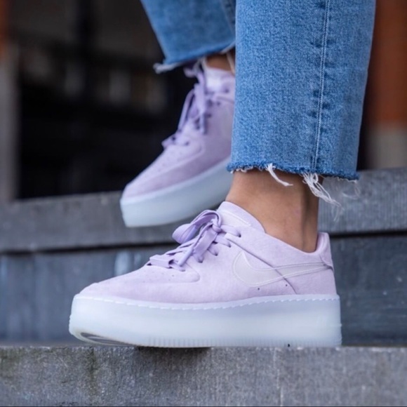 nike sage low purple